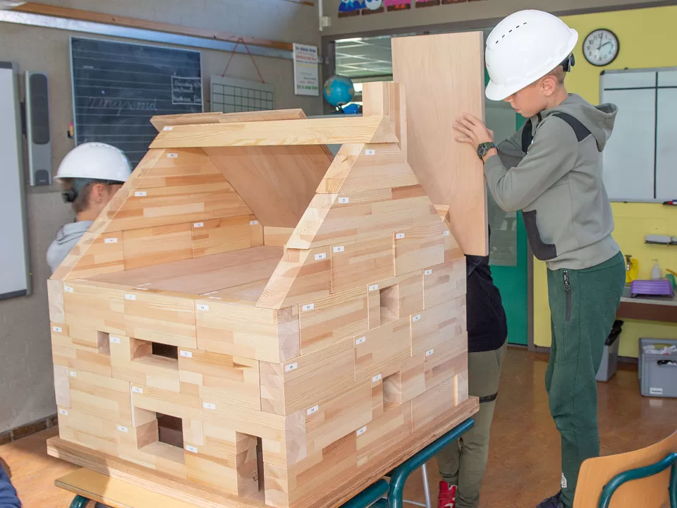 Techbox 'Bouw een Houten Huis'