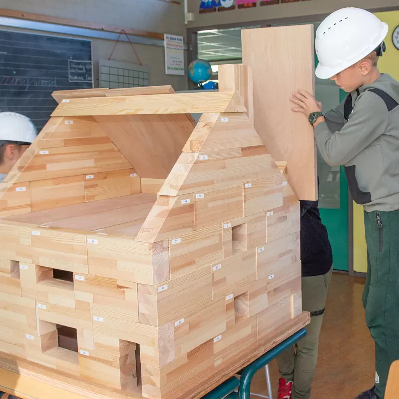 Techbox 'Bouw een Houten Huis'